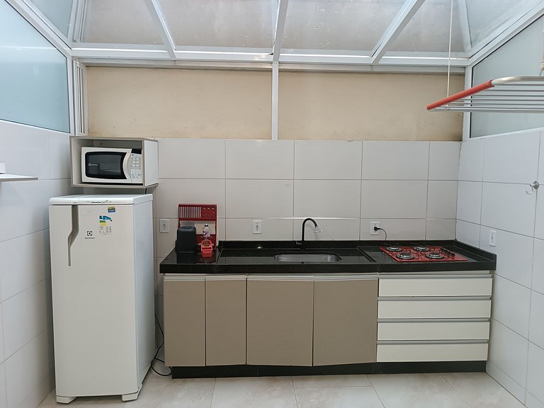 Loft em Condomínio Fechado a 5m da Praia