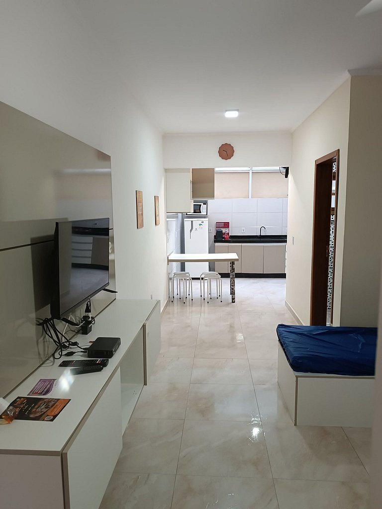 Loft em Condomínio Fechado a 5m da Praia