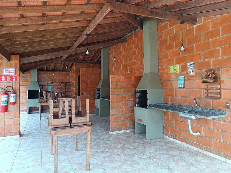 Loft em Condomínio Fechado a 5m da Praia