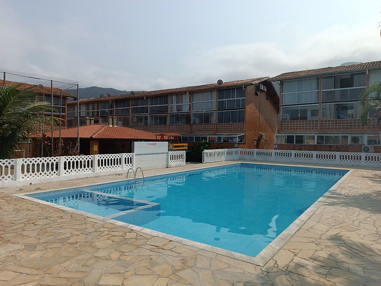 Ap p/ família grande, 3 quartos, piscina, conforto, 5min da