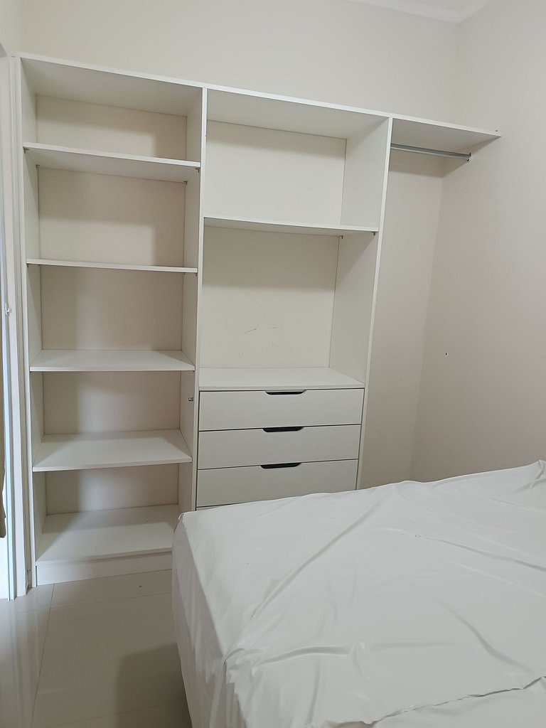 loft p/ casal ou família, piscina, 5 min da praia