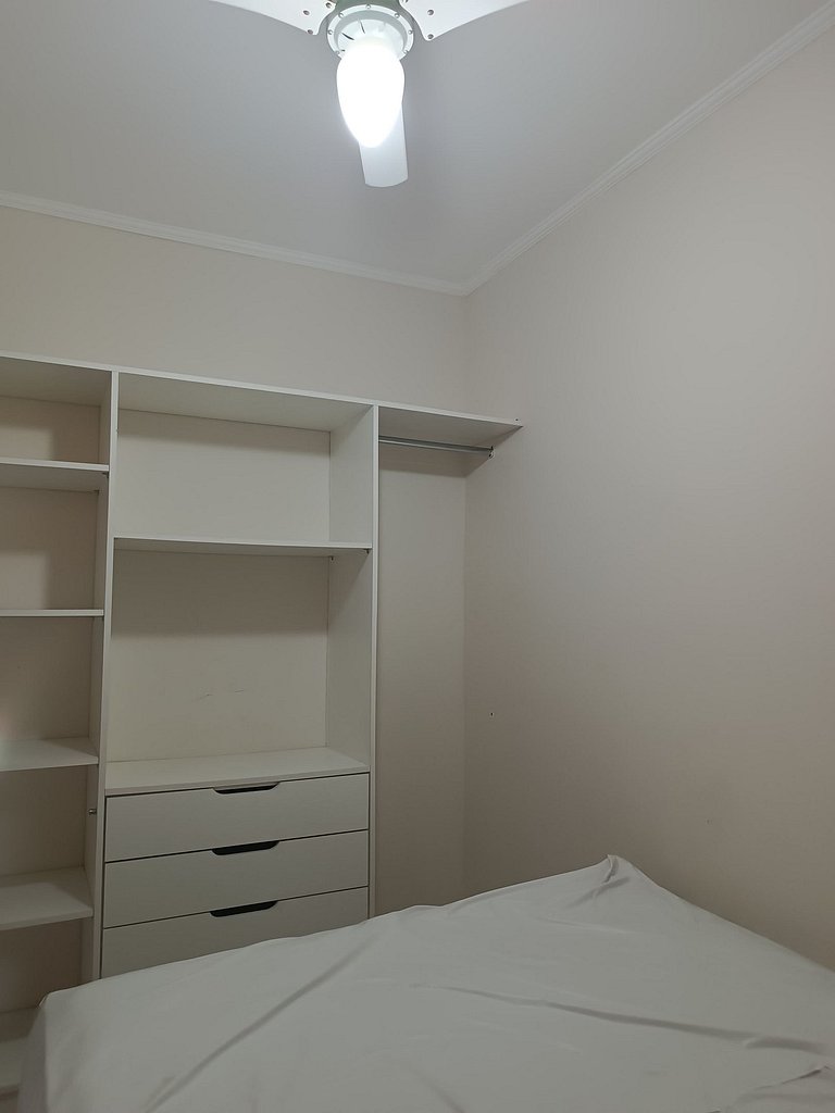 loft p/ casal ou família, piscina, 5 min da praia