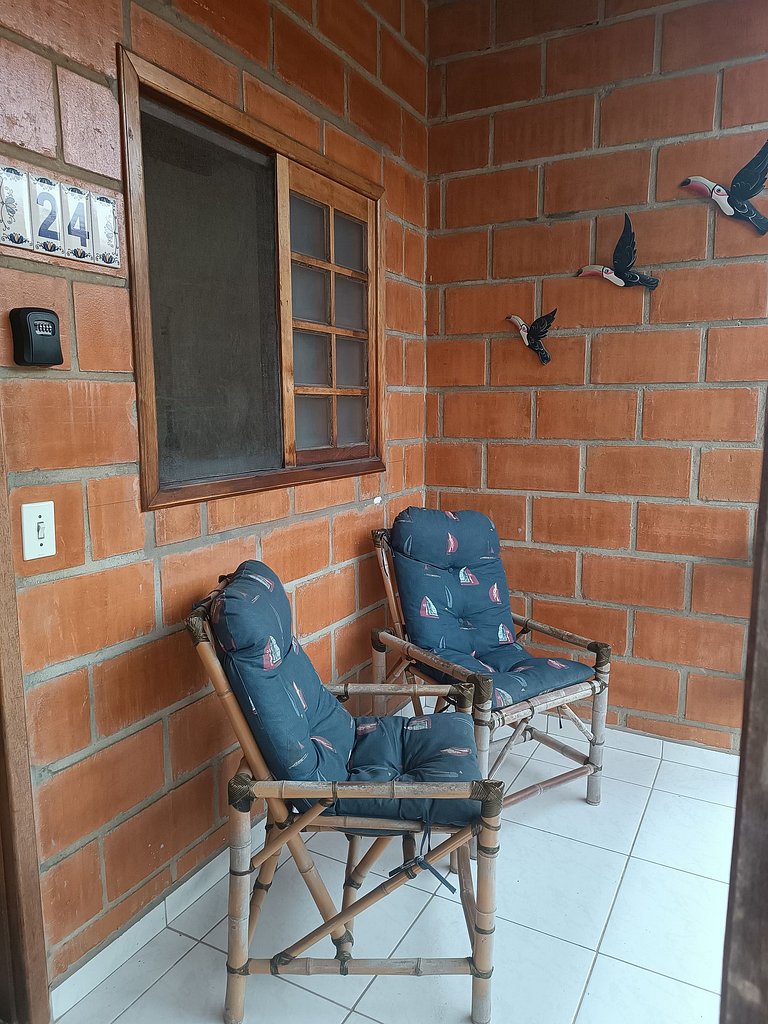 Chalé Na praia | Paz e Descanso - Cond. Fechado