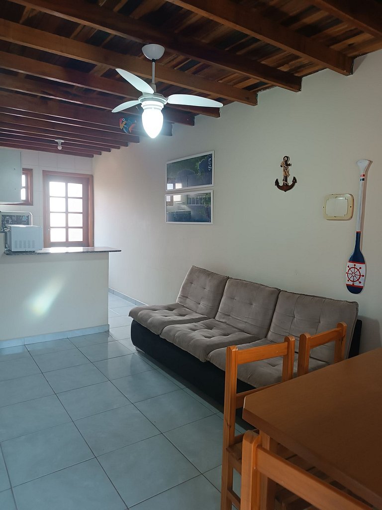 I24 Apartamento amplo perto da praia com piscina