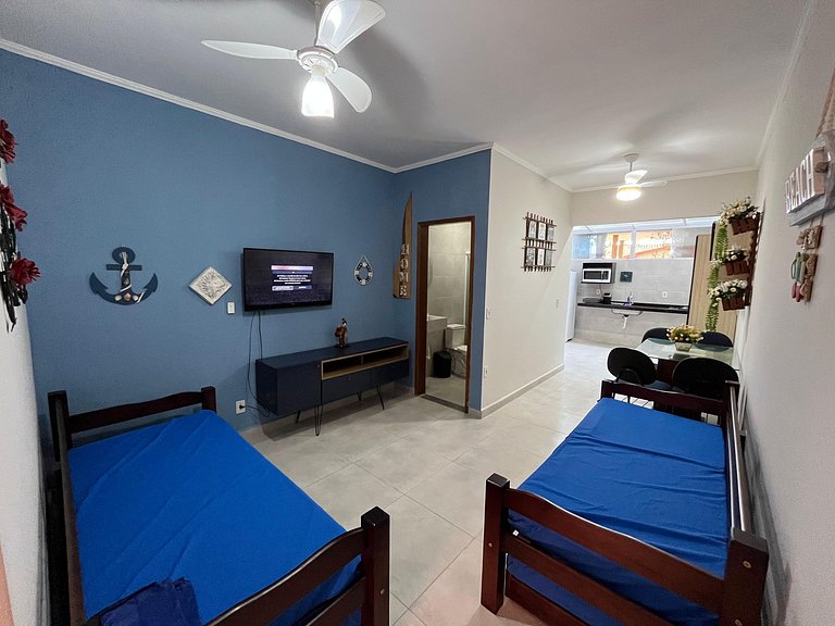 Loft na praia | Sofisticação e Conforto