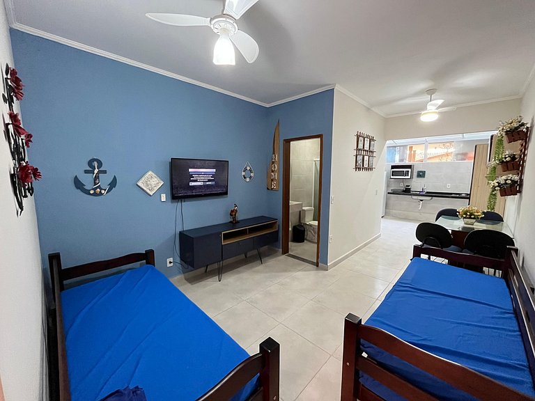 Loft na praia | Sofisticação e Conforto