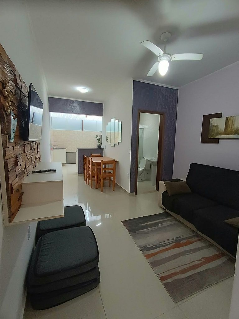H5 Apartamento perto da praia com piscina