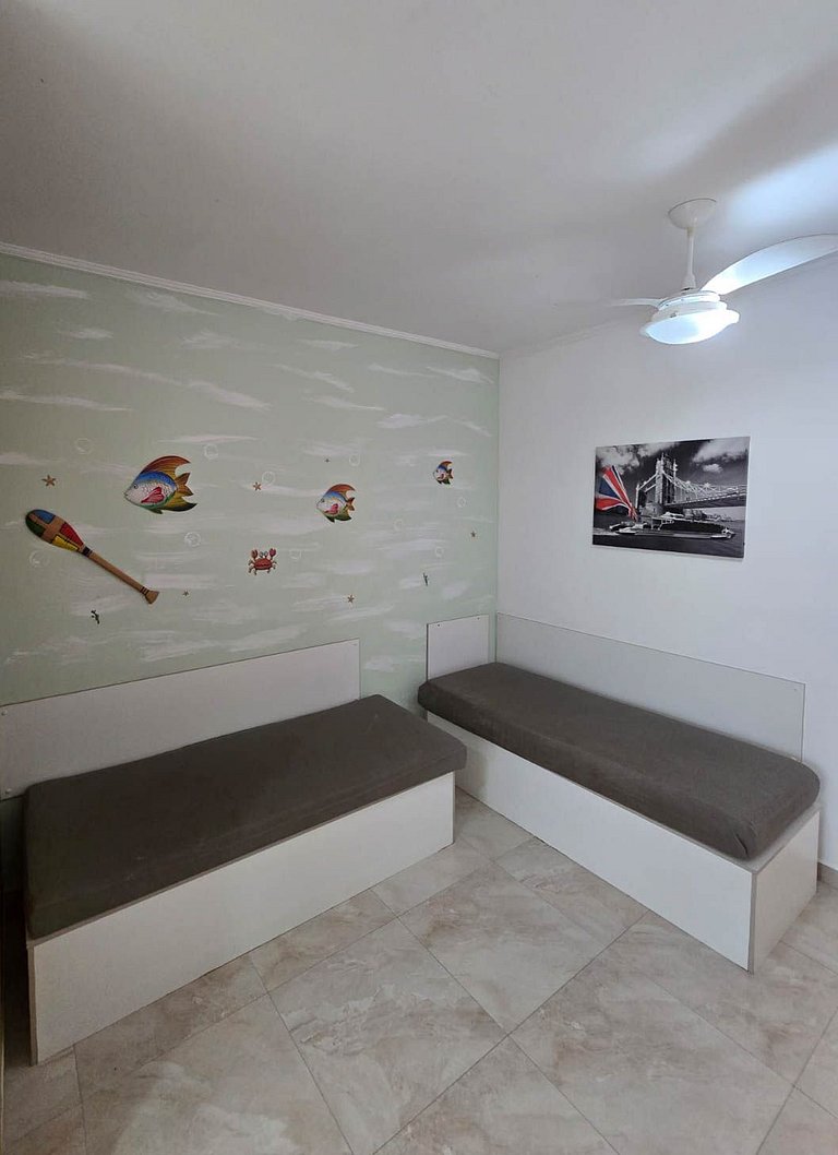 G2 Loft familiar perto da praia com piscina