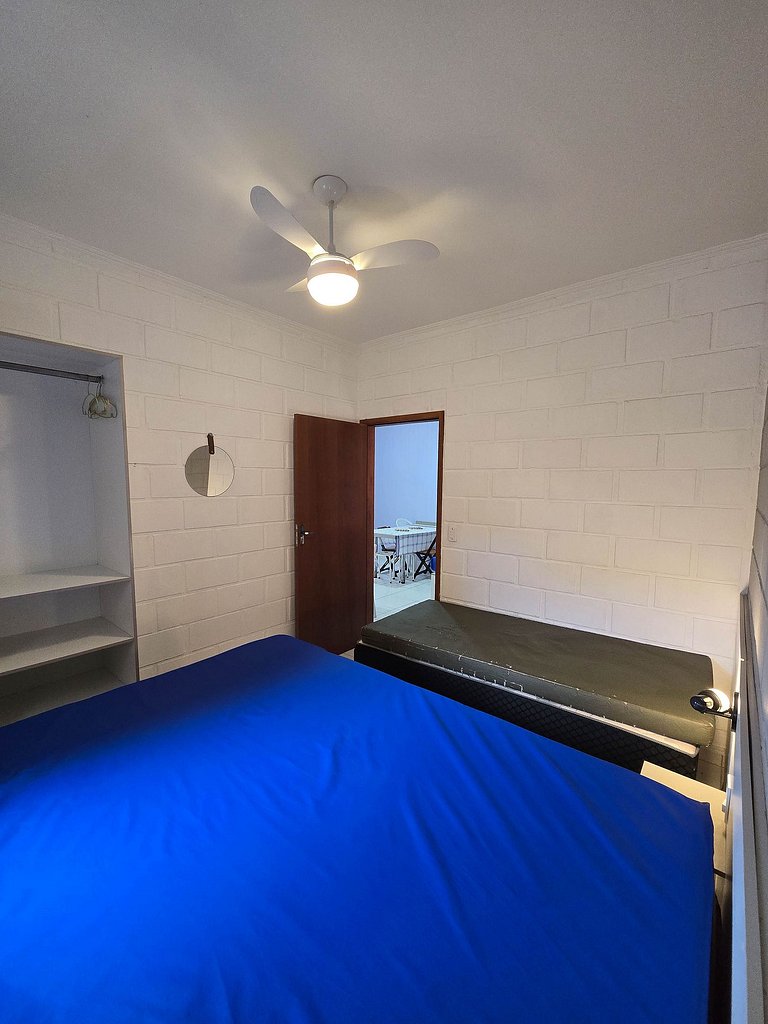 H1 Apartamento amplo perto da praia com piscina