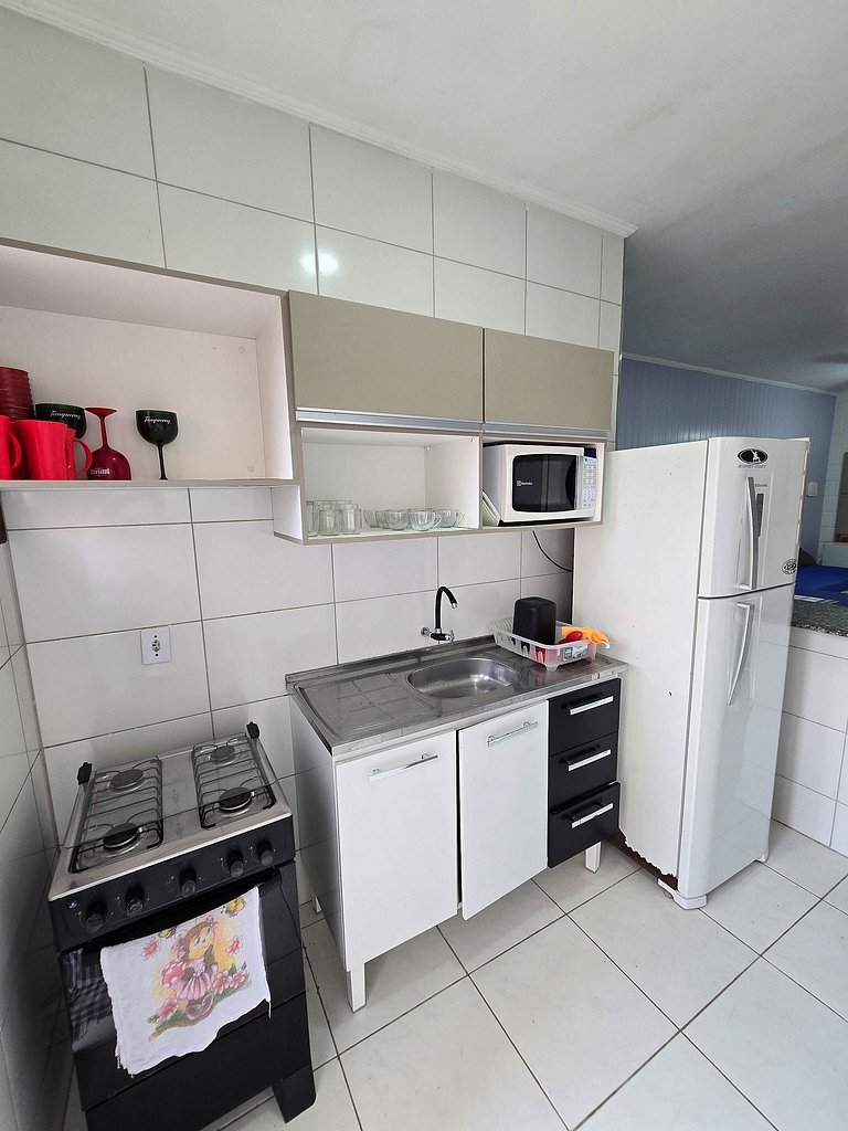H1 Apartamento amplo perto da praia com piscina