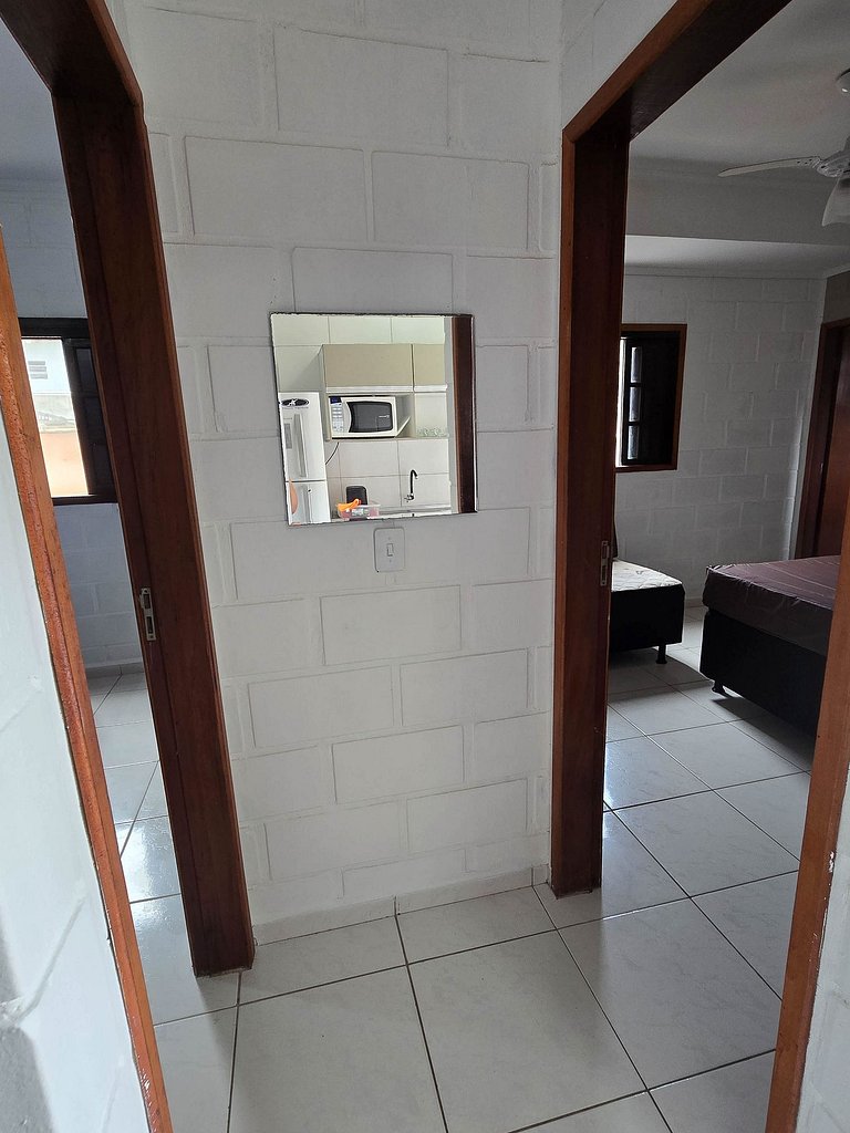 H1 Apartamento amplo perto da praia com piscina