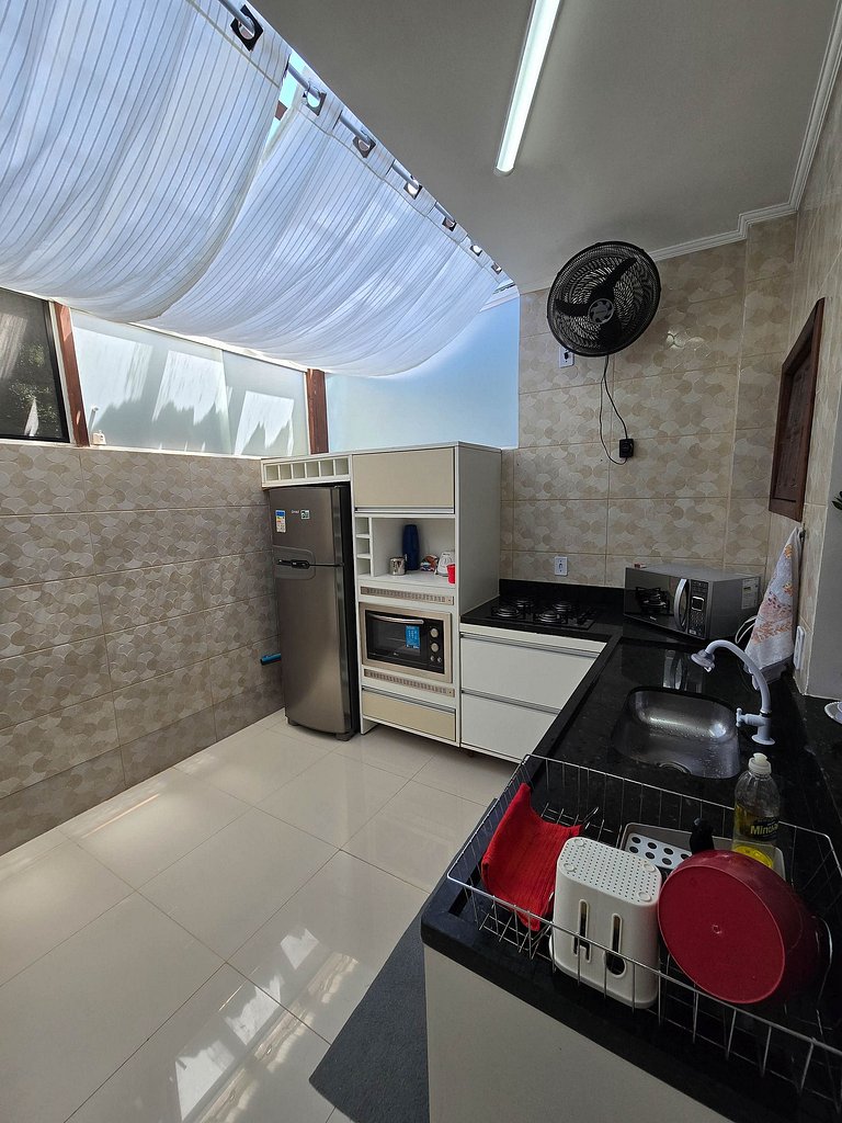 H5 Apartamento perto da praia com piscina