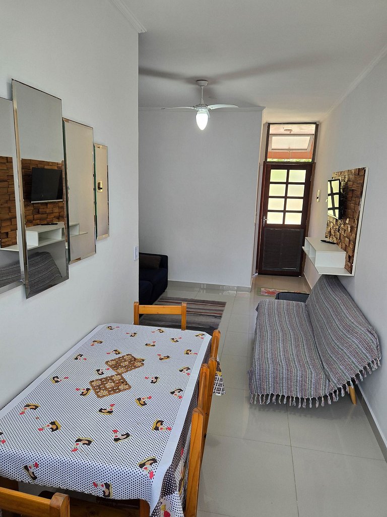 H5 Apartamento perto da praia com piscina