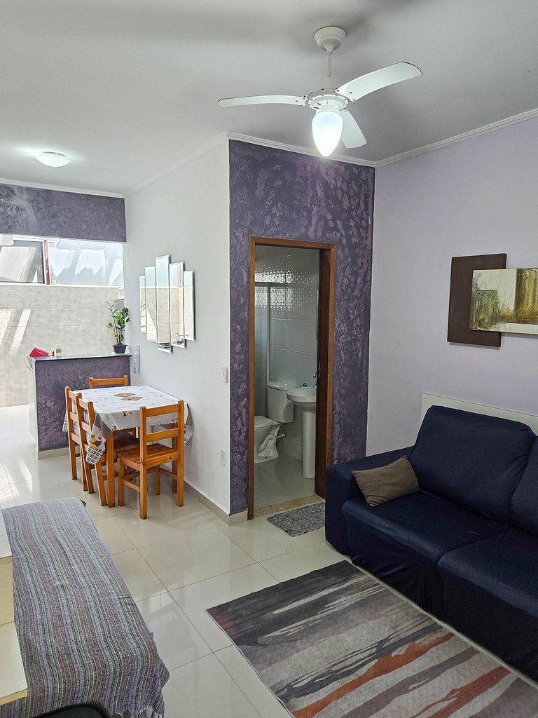 H5 Apartamento perto da praia com piscina
