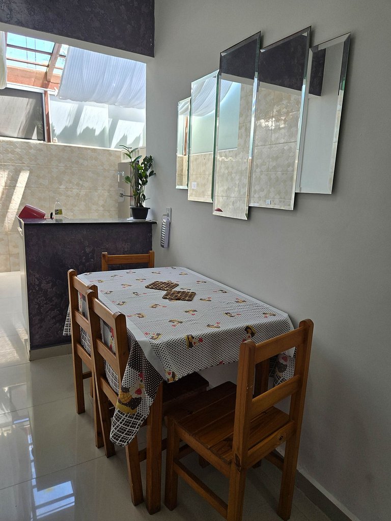 H5 Apartamento perto da praia com piscina