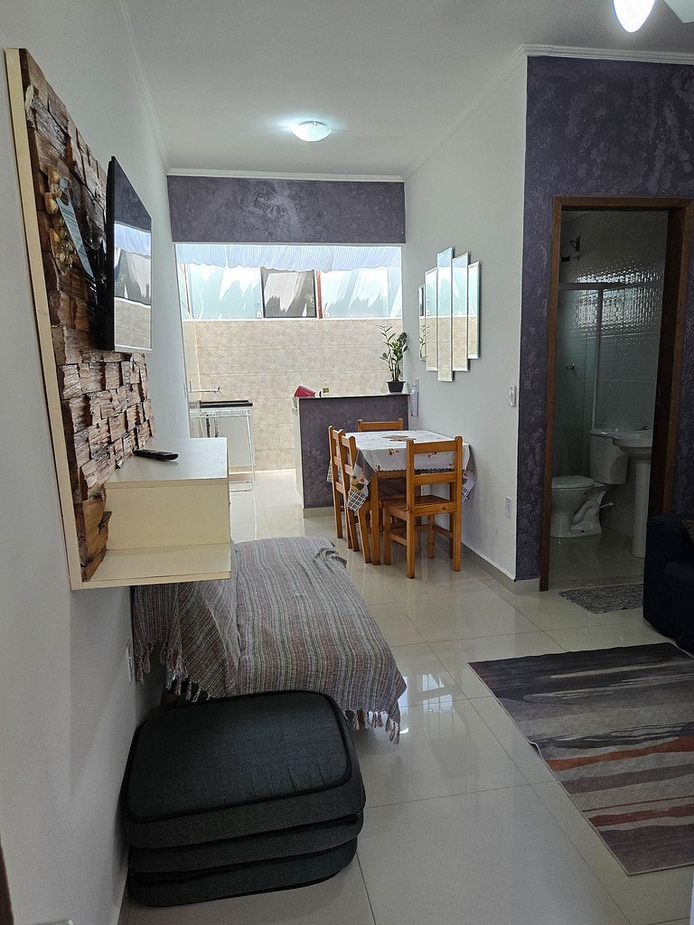 H5 Apartamento perto da praia com piscina