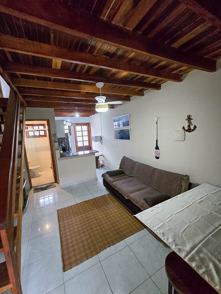 I24 Apartamento amplo perto da praia com piscina