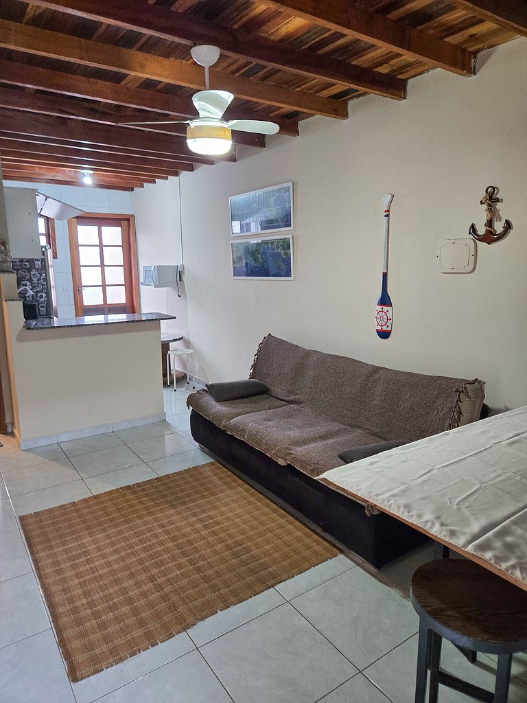 I24 Apartamento amplo perto da praia com piscina