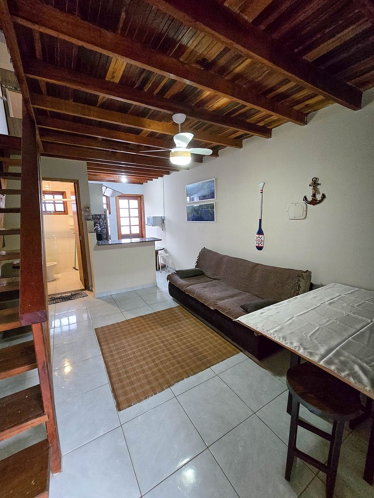 I24 Apartamento amplo perto da praia com piscina